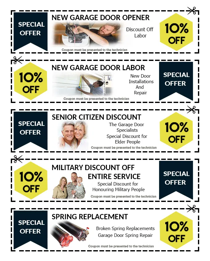 Garage Door & Opener Repairs Oakland, CA 510-870-4056 - coupons